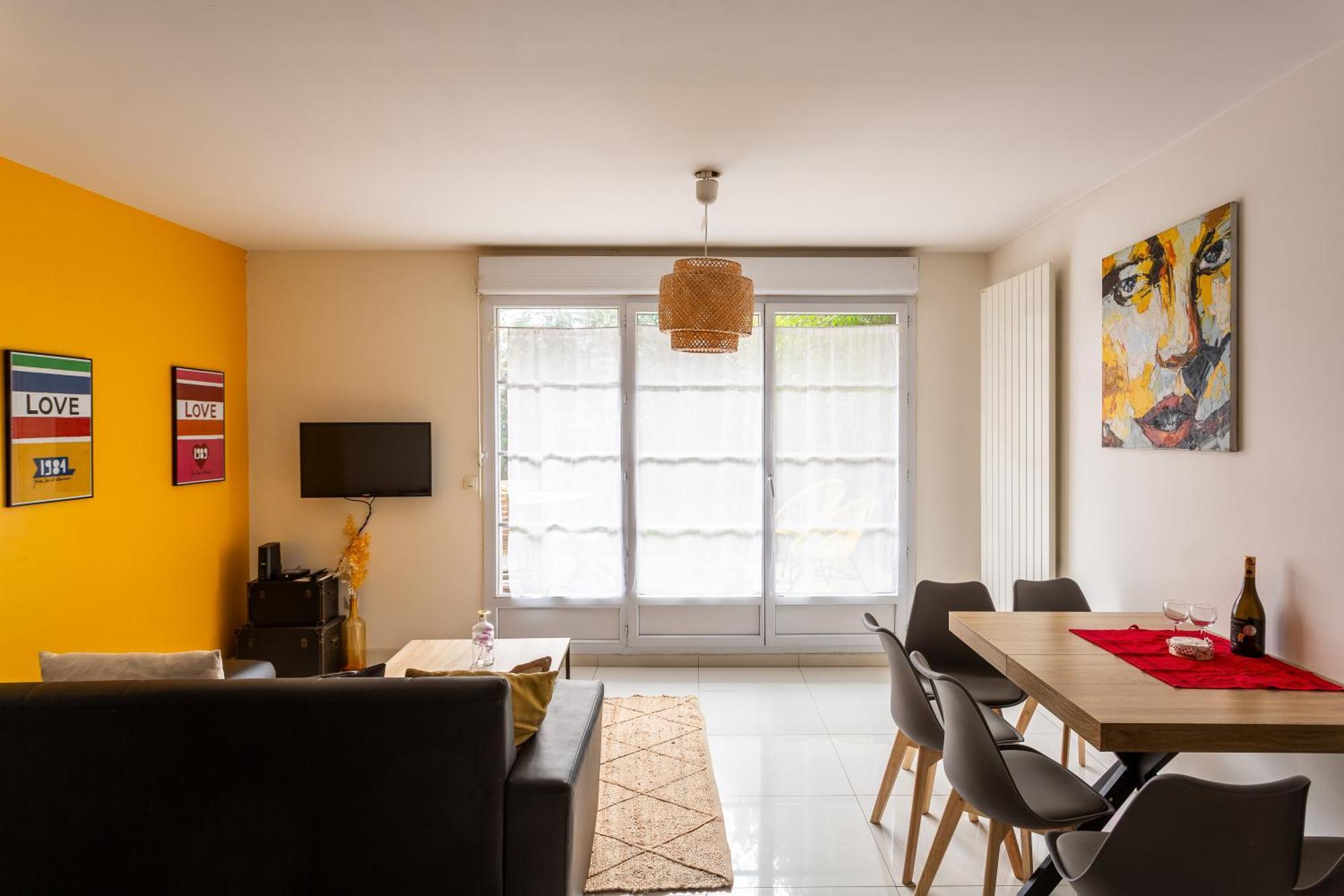 Happy Stay Disney Two - Apartment With Garden & Parking 蒙泰夫兰 外观 照片