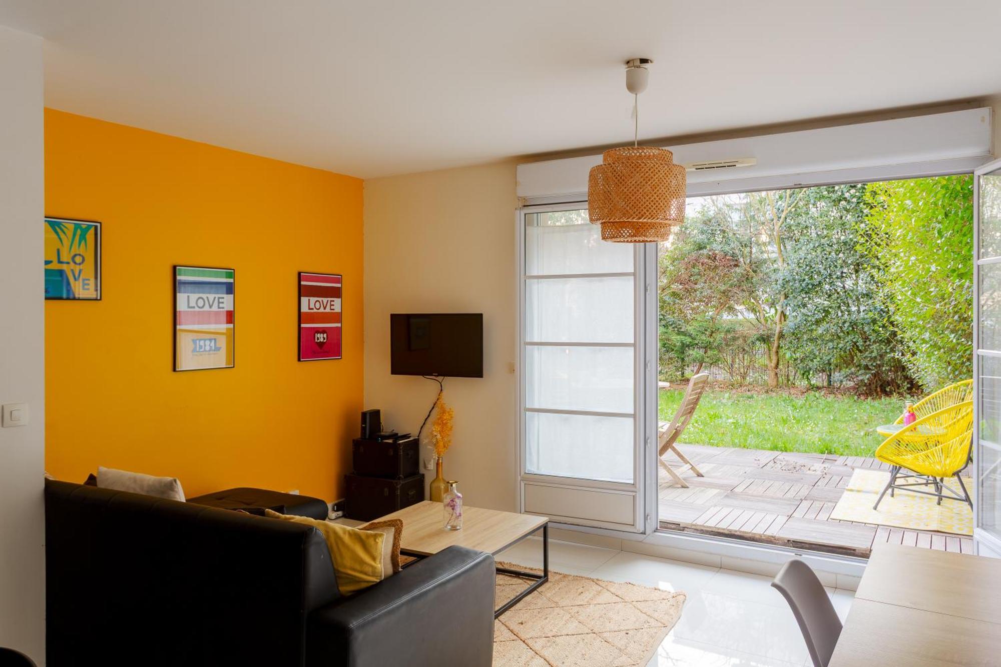 Happy Stay Disney Two - Apartment With Garden & Parking 蒙泰夫兰 外观 照片